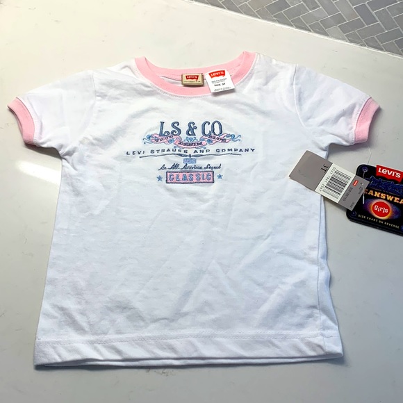 Levi’s classic original embroidered T-shirt vintage collection size 3T NWT - Picture 1 of 10